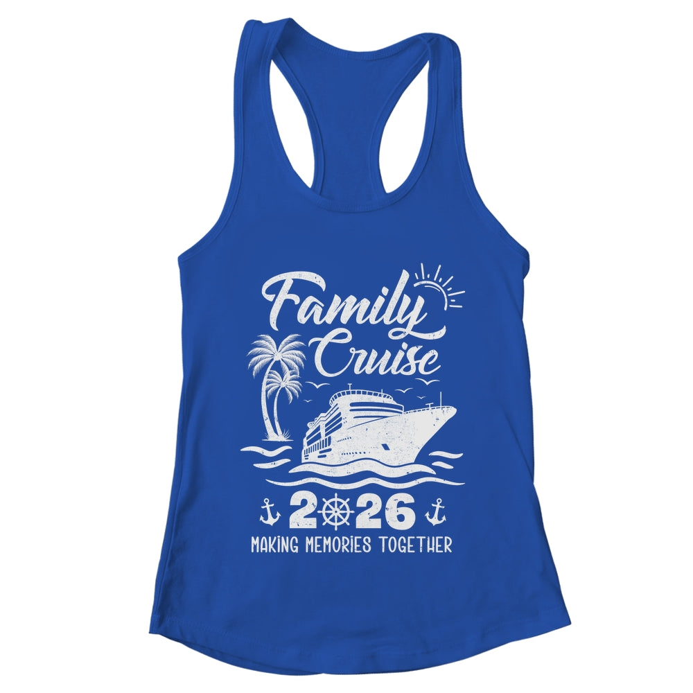 Family Cruise Squad 2026 Vacation Matching Family Together Shirt & Tank Top | teecentury