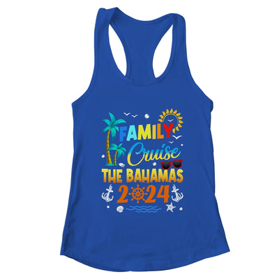 Family Cruise The Bahamas 2024 Summer Matching Vacation Shirt & Tank Top | teecentury