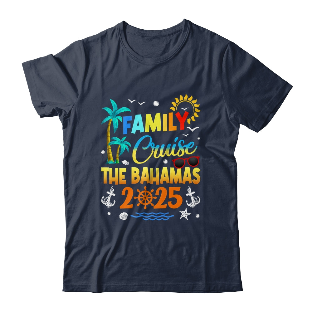 Family Cruise The Bahamas 2025 Summer Matching Vacation Shirt & Tank Top | teecentury