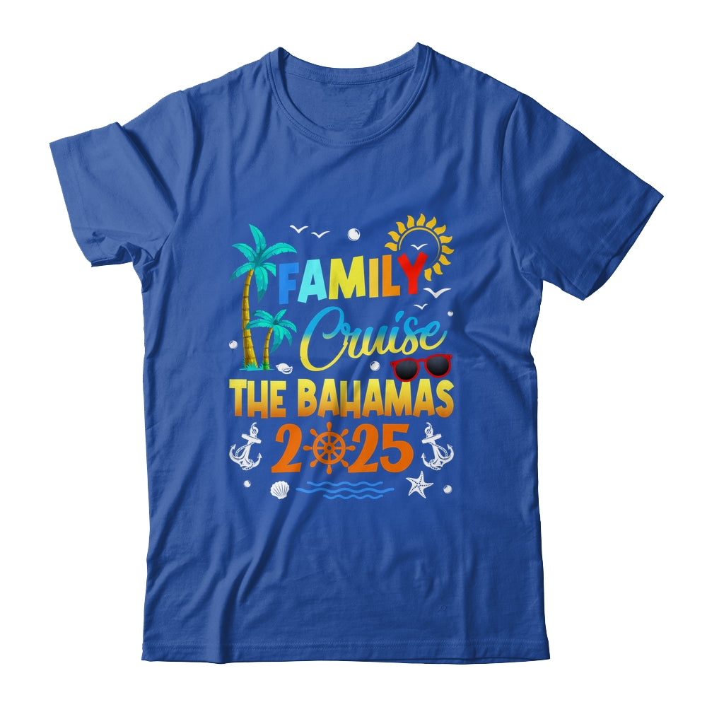 Family Cruise The Bahamas 2025 Summer Matching Vacation Shirt & Tank Top | teecentury