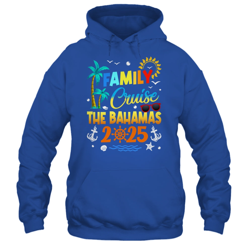 Family Cruise The Bahamas 2025 Summer Matching Vacation Shirt & Tank Top | teecentury
