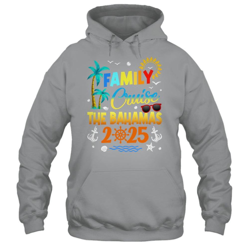 Family Cruise The Bahamas 2025 Summer Matching Vacation Shirt & Tank Top | teecentury