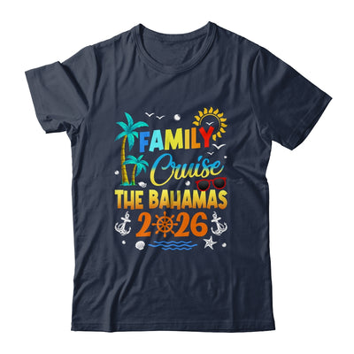 Family Cruise The Bahamas 2026 Summer Matching Vacation Shirt & Tank Top | teecentury