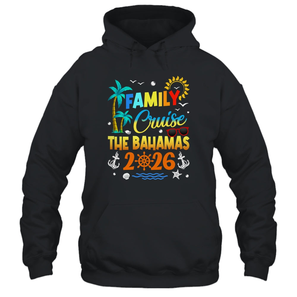 Family Cruise The Bahamas 2026 Summer Matching Vacation Shirt & Tank Top | teecentury