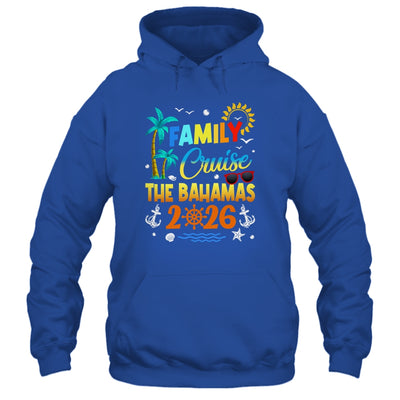 Family Cruise The Bahamas 2026 Summer Matching Vacation Shirt & Tank Top | teecentury