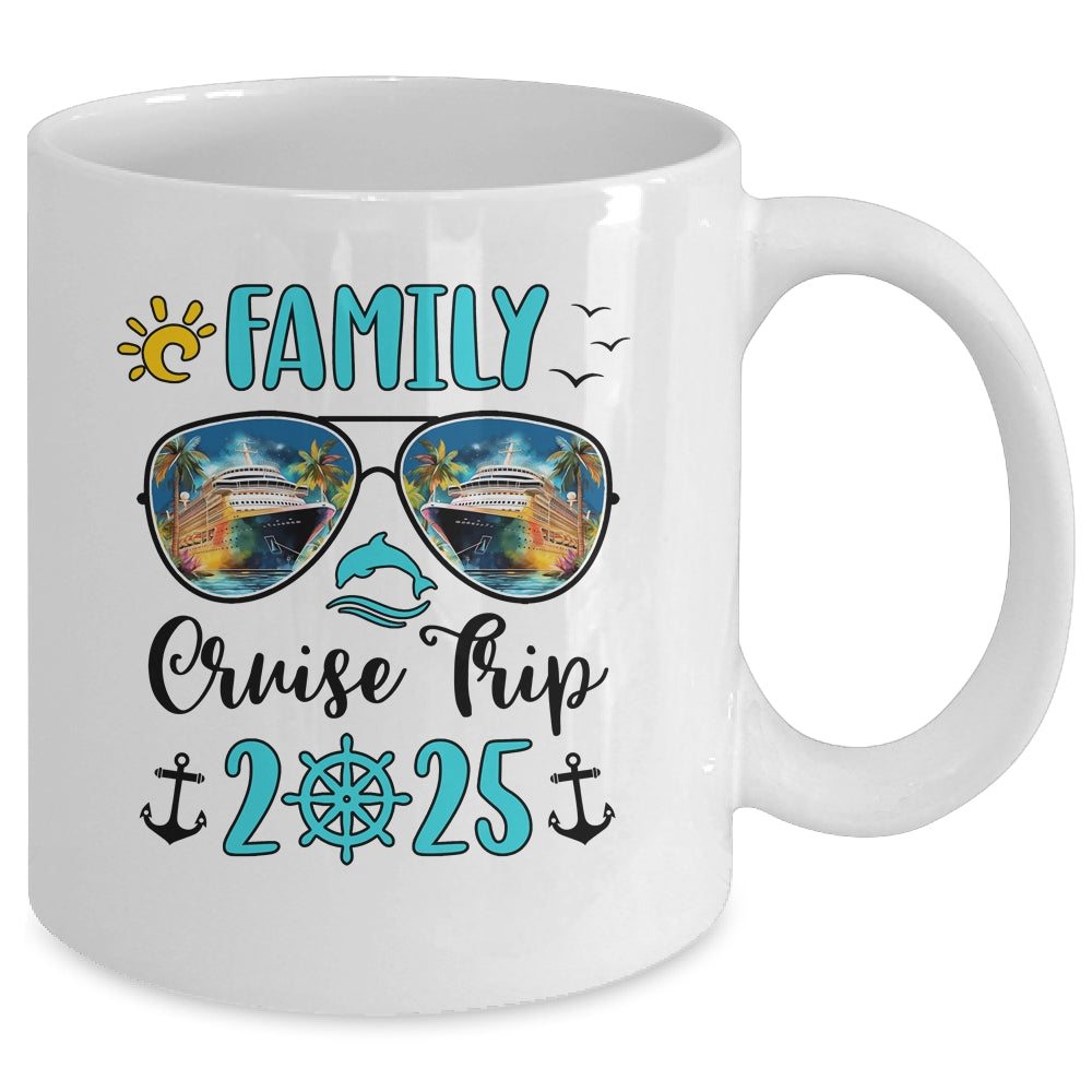 Family Cruise Trip 2025 Vacation Travel Family Cruising Mug | teecentury