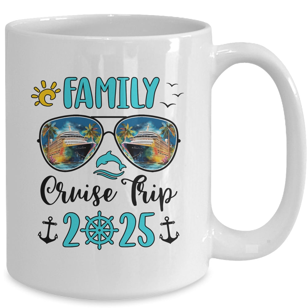 Family Cruise Trip 2025 Vacation Travel Family Cruising Mug | teecentury