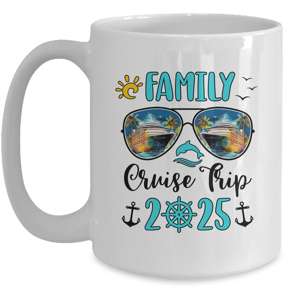 Family Cruise Trip 2025 Vacation Travel Family Cruising Mug | teecentury