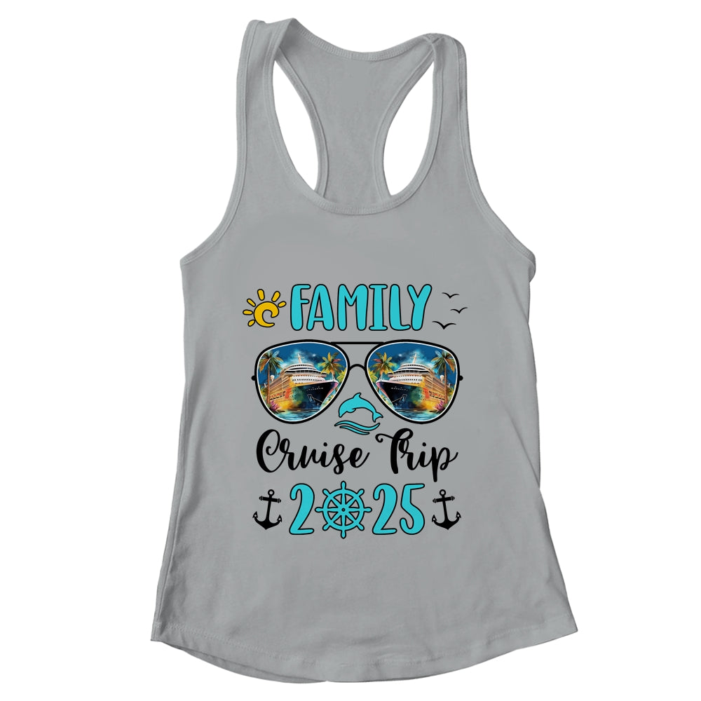 Family Cruise Trip 2025 Vacation Travel Family Cruising Shirt & Tank Top | teecentury