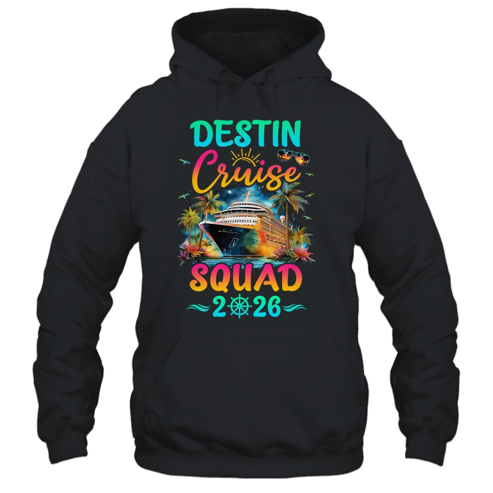 Family Destin Cruise Squad 2026 Summer Vacation Matching Shirt & Tank Top | teecentury