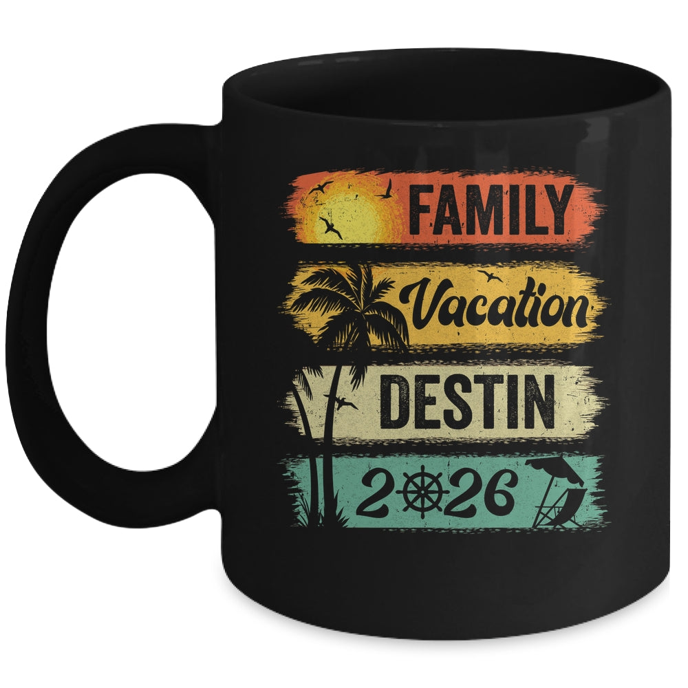 Family Destin Vacation 2026 Funny Matching Group Family Mug | teecentury