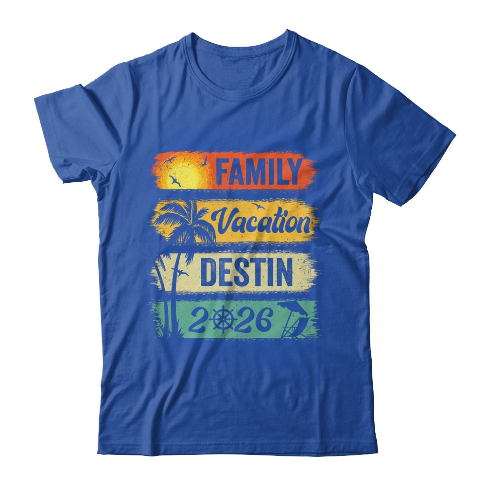 Family Destin Vacation 2026 Funny Matching Group Family Shirt & Tank Top | teecentury