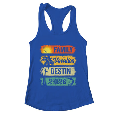 Family Destin Vacation 2026 Funny Matching Group Family Shirt & Tank Top | teecentury