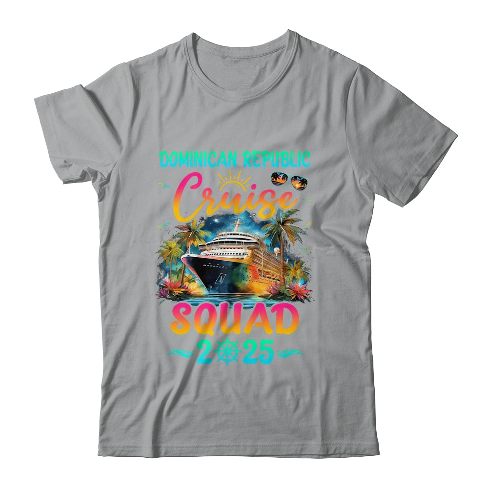 Family Dominican Republic Cruise Squad 2025 Summer Vacation Matching Shirt & Tank Top | teecentury