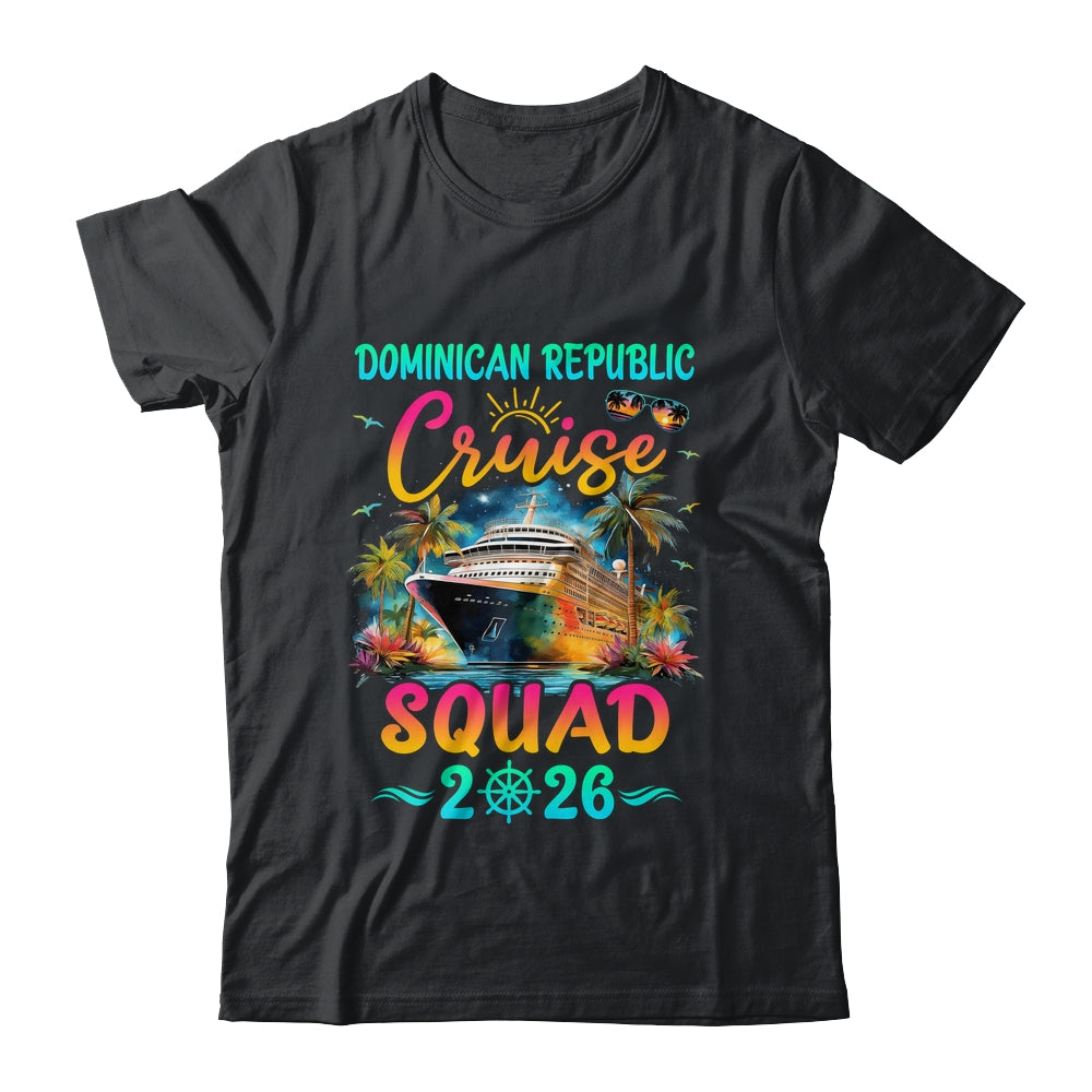 Family Dominican Republic Cruise Squad 2026 Summer Vacation Matching Shirt & Tank Top | teecentury