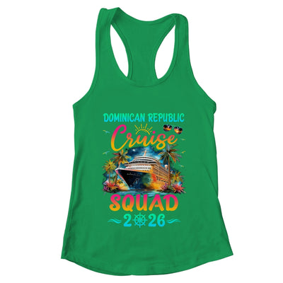 Family Dominican Republic Cruise Squad 2026 Summer Vacation Matching Shirt & Tank Top | teecentury