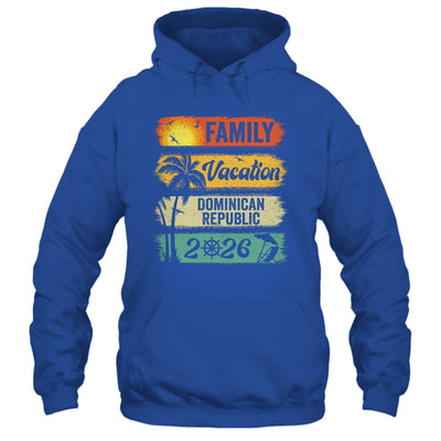 Family Dominican Republic Vacation 2026 Funny Matching Group Family Shirt & Tank Top | teecentury