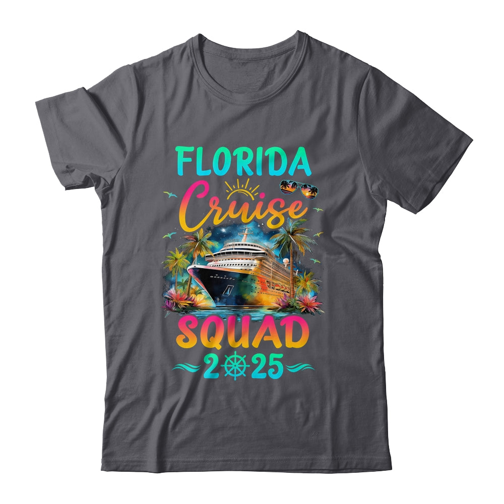 Family Florida Cruise Squad 2025 Summer Vacation Matching Shirt & Tank Top | teecentury