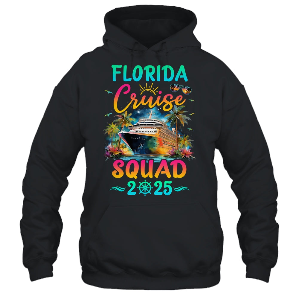 Family Florida Cruise Squad 2025 Summer Vacation Matching Shirt & Tank Top | teecentury