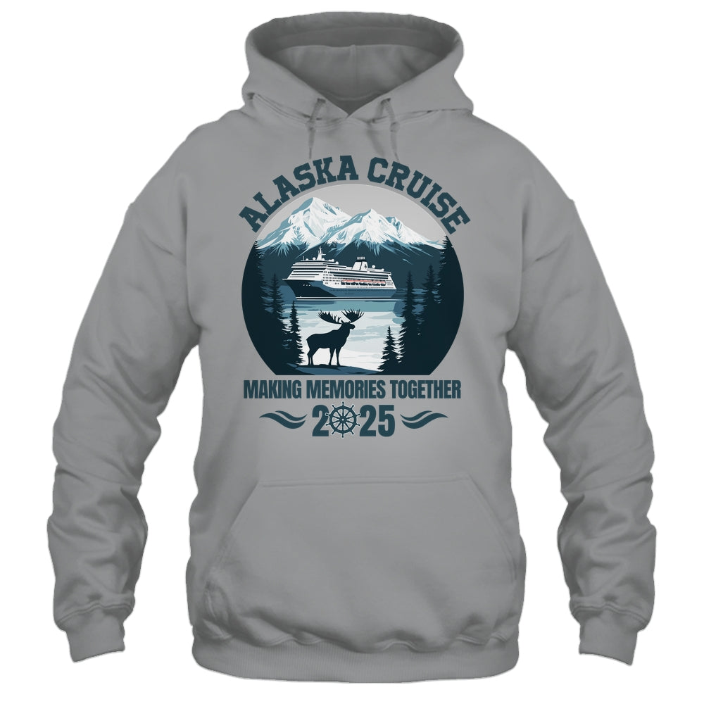 Family Friends Group Alaskan Alaska Cruise 2025 Matching Shirt & Hoodie | teecentury