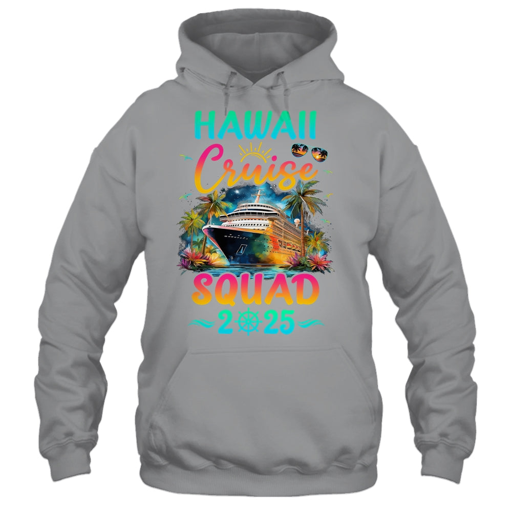 Family Hawaii Cruise Squad 2025 Summer Vacation Matching Shirt & Tank Top | teecentury