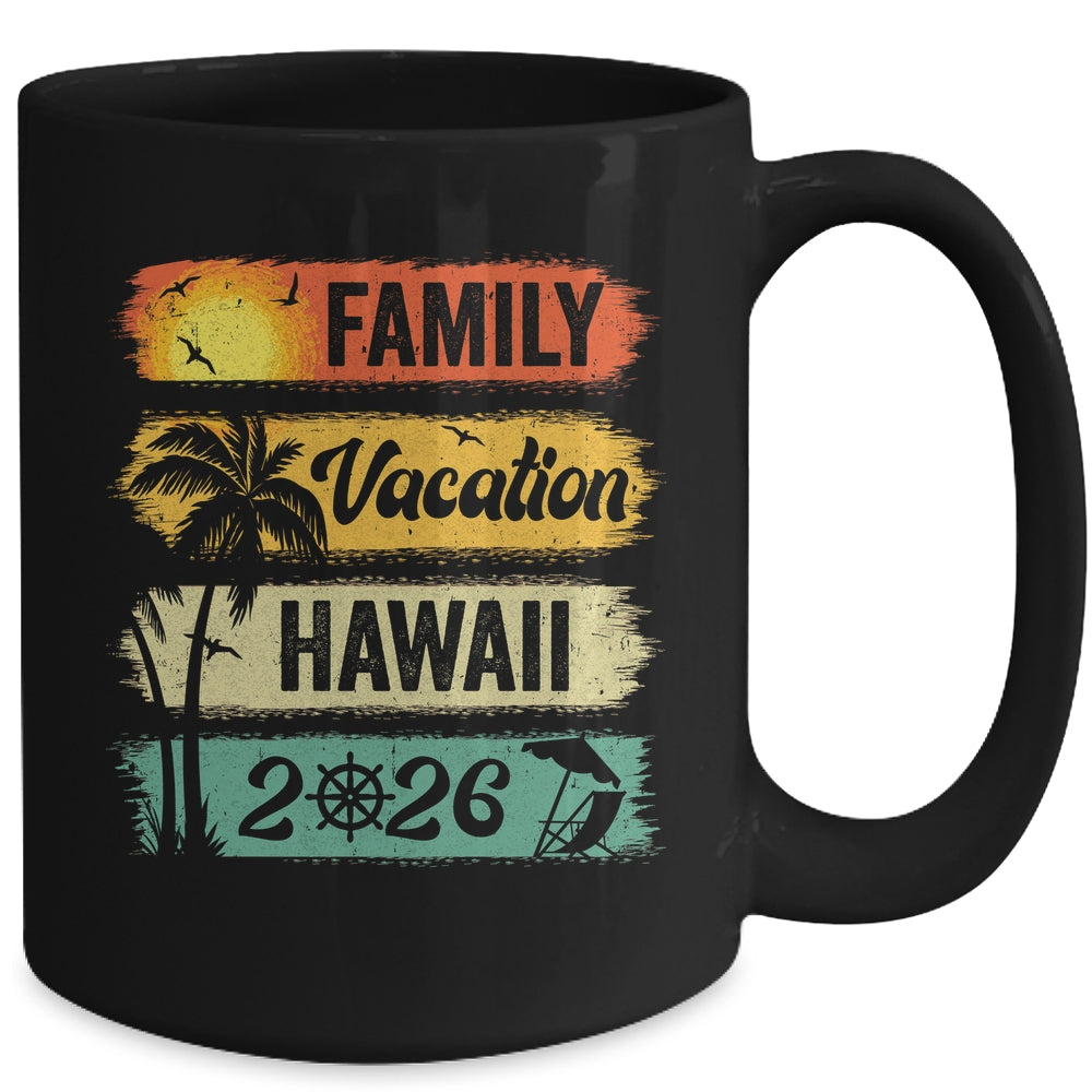 Family Hawaii Vacation 2026 Funny Matching Group Family Mug | teecentury