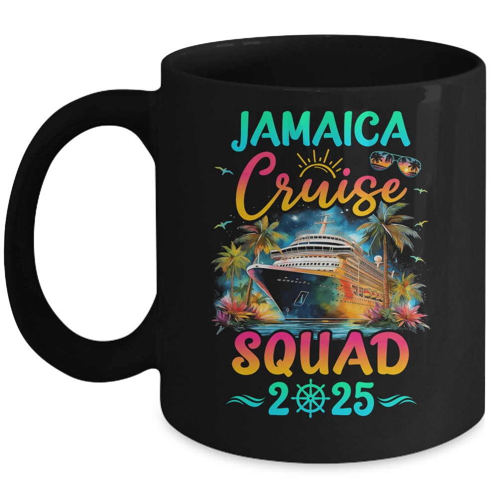 Family Jamaica Cruise Squad 2025 Summer Vacation Matching Mug | teecentury