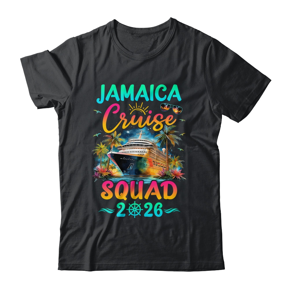 Family Jamaica Cruise Squad 2026 Summer Vacation Matching Shirt & Tank Top | teecentury