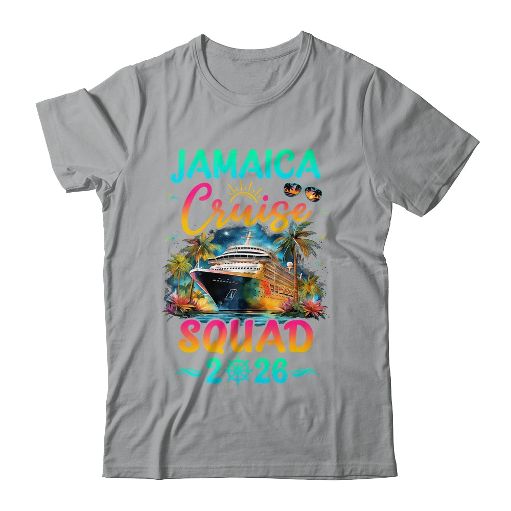 Family Jamaica Cruise Squad 2026 Summer Vacation Matching Shirt & Tank Top | teecentury