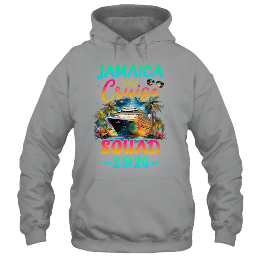 Family Jamaica Cruise Squad 2026 Summer Vacation Matching Shirt & Tank Top | teecentury