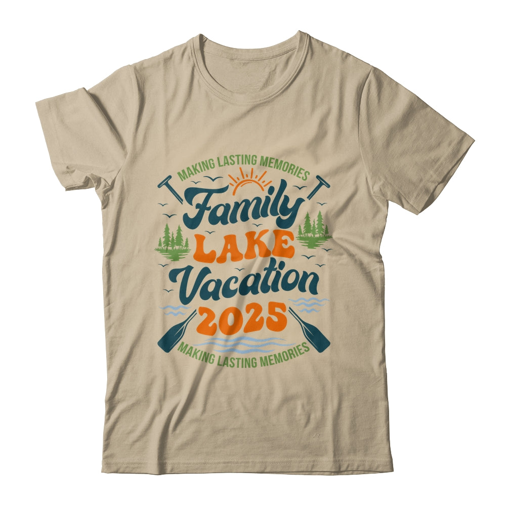 Family Lake Vacation 2025 Family Reunions Matching Trip Shirt & Tank Top | teecentury