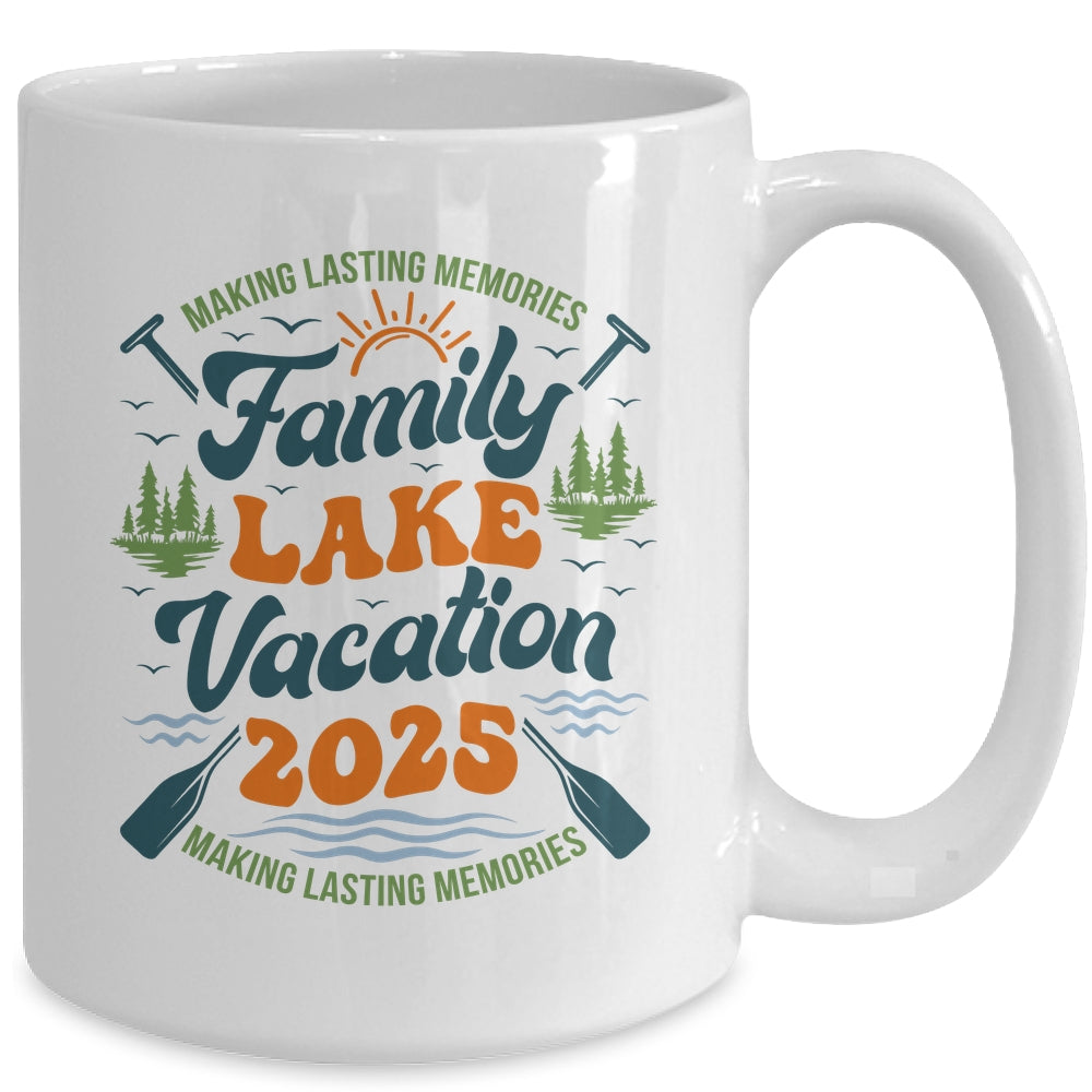 Family Lake Vacation 2025 Family Reunions Matching Trip Mug | teecentury