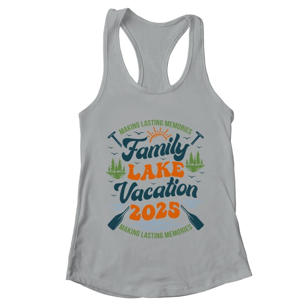 Family Lake Vacation 2025 Family Reunions Matching Trip Shirt & Tank Top | teecentury