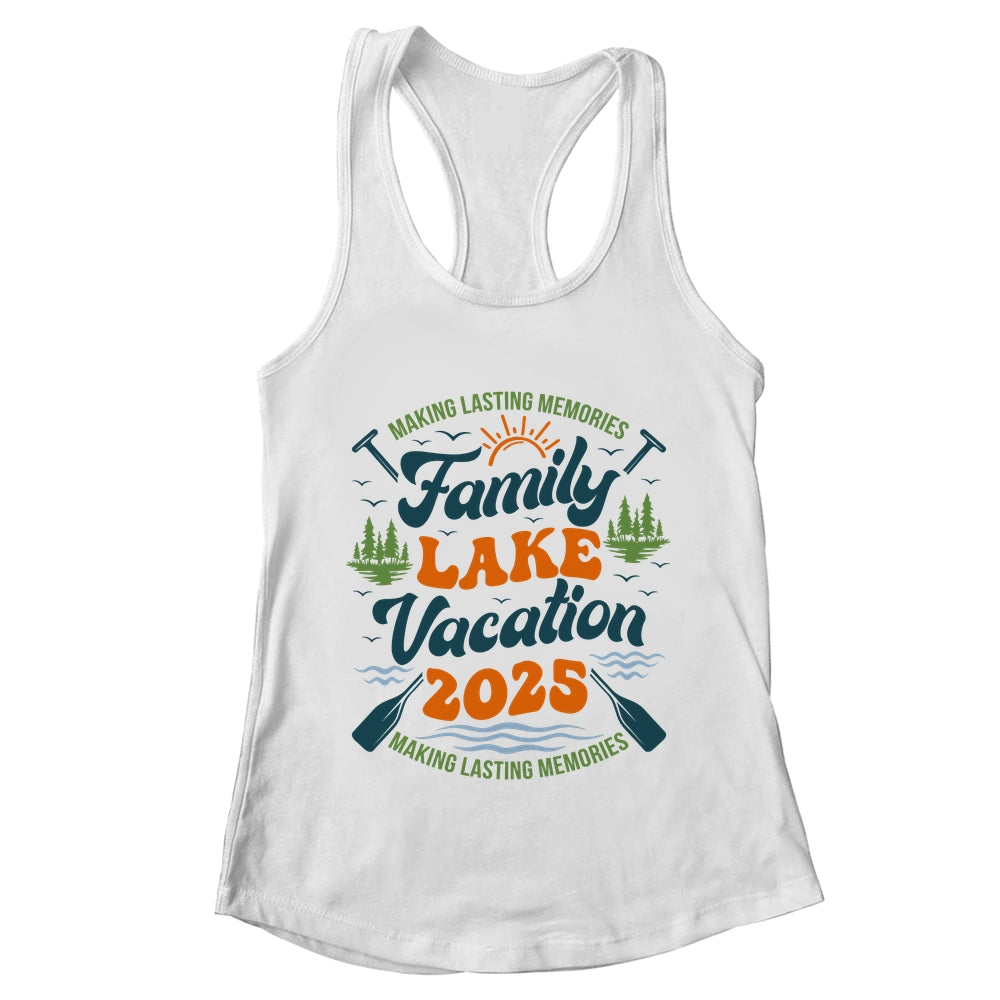 Family Lake Vacation 2025 Family Reunions Matching Trip Shirt & Tank Top | teecentury