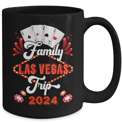 Family Las Vegas Trip 2024 Family Squad Vacation Matching Mug | teecentury