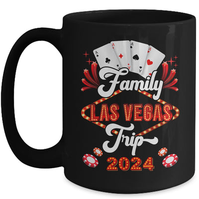 Family Las Vegas Trip 2024 Family Squad Vacation Matching Mug | teecentury