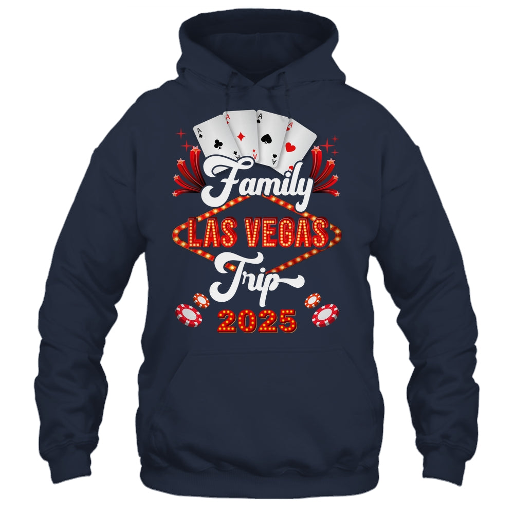 Family Las Vegas Trip 2025 Family Squad Vacation Matching Shirt & Tank Top | teecentury