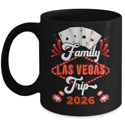 Family Las Vegas Trip 2026 Family Squad Vacation Matching Mug | teecentury