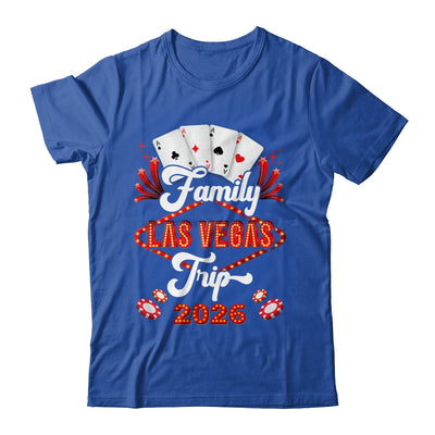 Family Las Vegas Trip 2026 Family Squad Vacation Matching Shirt & Tank Top | teecentury
