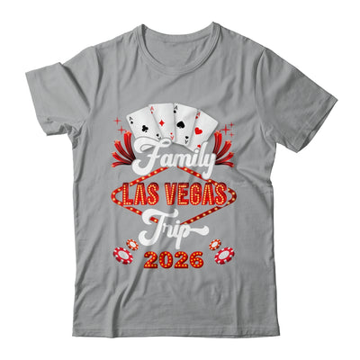 Family Las Vegas Trip 2026 Family Squad Vacation Matching Shirt & Tank Top | teecentury