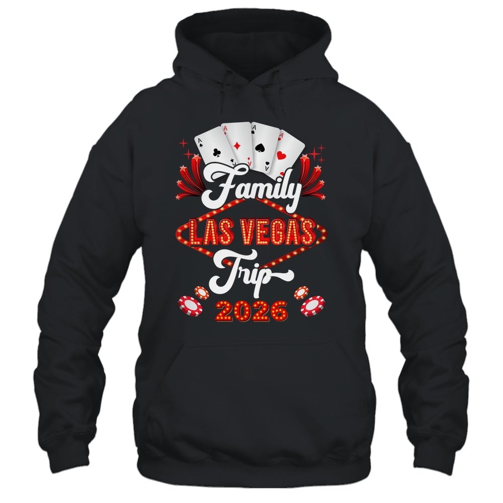 Family Las Vegas Trip 2026 Family Squad Vacation Matching Shirt & Tank Top | teecentury