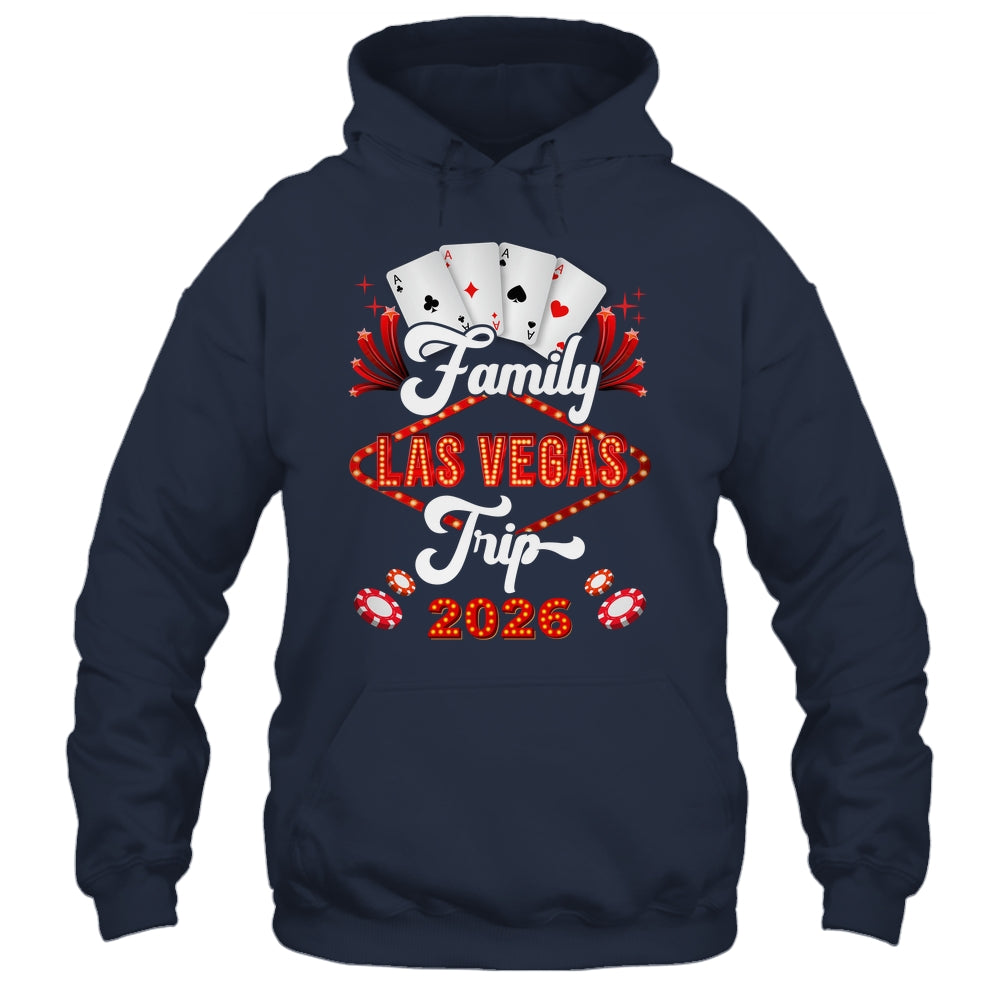 Family Las Vegas Trip 2026 Family Squad Vacation Matching Shirt & Tank Top | teecentury