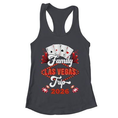 Family Las Vegas Trip 2026 Family Squad Vacation Matching Shirt & Tank Top | teecentury