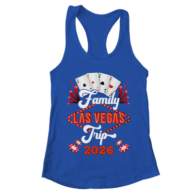 Family Las Vegas Trip 2026 Family Squad Vacation Matching Shirt & Tank Top | teecentury