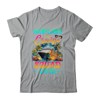Family Maryland Cruise Squad 2025 Summer Vacation Matching Shirt & Tank Top | teecentury