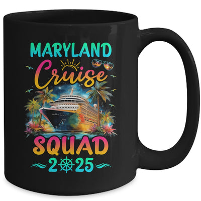 Family Maryland Cruise Squad 2025 Summer Vacation Matching Mug | teecentury