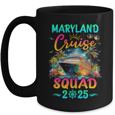 Family Maryland Cruise Squad 2025 Summer Vacation Matching Mug | teecentury