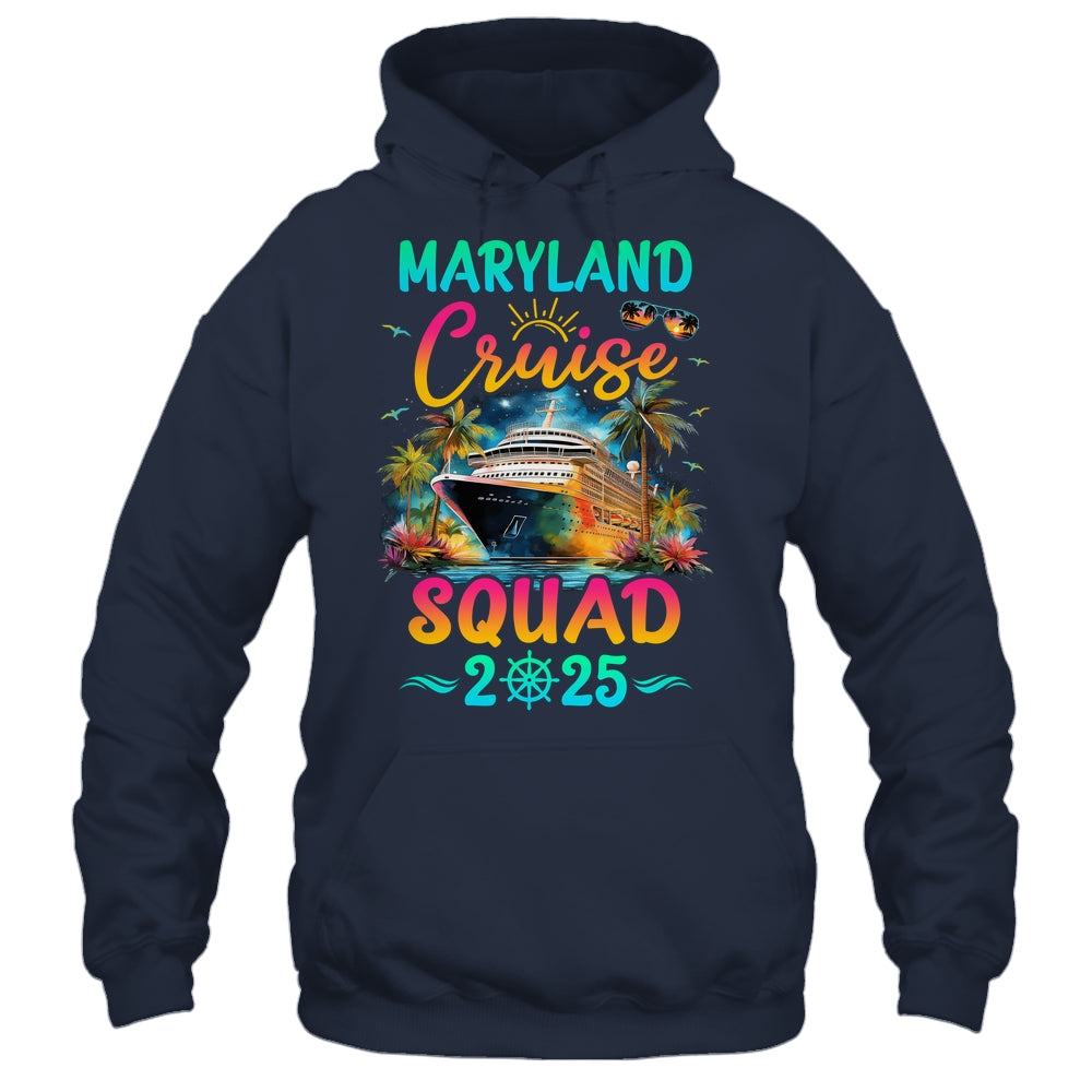 Family Maryland Cruise Squad 2025 Summer Vacation Matching Shirt & Tank Top | teecentury