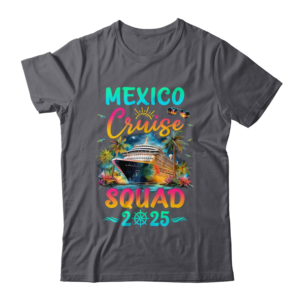 Family Mexico Cruise Squad 2025 Summer Vacation Matching Shirt & Tank Top | teecentury
