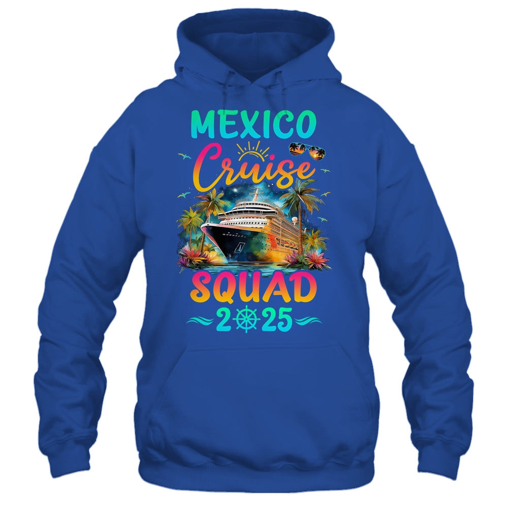 Family Mexico Cruise Squad 2025 Summer Vacation Matching Shirt & Tank Top | teecentury